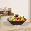 Envio Transfronteiriço de Cestas de Frutas Artesanais Bicolores, Cestas de Pão, Cestas Escorredoras de Legumes, Recipientes para Lanches KTV e Armazenamento de Batatas Fritas