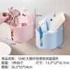Caja de Almacenamiento para Lavado de Caras de Personaje Ojos Grandes Estante de Baño Montado en Pared sin Taladro Portacepillos de Dientes Porta Pasta de Dientes de Baño