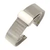 Aplicable a Huawei GT/watch correa de malla milanesa acero inoxidable metal hebilla plegable magnética correa de reloj inteligente 22 mm