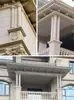 Molde Columna Romana Villa Columna Redonda Modelo Columna Cemento Columna Redonda Hormigón Decoración Edificio Redondo Europeo Plantilla de Plástico