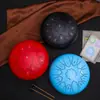 Explosiones Transfronterizas Tambor Etéreo Tambor de Doble Tono 6 pulgadas 8 tonos Sonido Sánscrito Etéreo Instrumento de Percusión Infantil Pieza de Mano Tambor Personalización