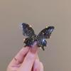 Nova Borboleta Flash Diamante Hairpin Side Clip Bangs Clip Back Head Acessórios para o cabelo Top Clip Outgoing Hairpin Simple Internet Celebrity Headwear