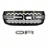 Adequado para Ford Ranger T9 2022+; inclui grade iluminada, modelos XL, XLS e de entrada; grade em colmeia modificada