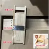 Rebanadora Grande de Madera Maciza Marco de Madera Limpiador Rebanadora Papas Fritas Rábanos Fritos Papas Fritas Grosor de Rebanada Ajustable