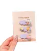 Pinzas Súper Lindas para Cabello de Bebé, Adorables Pasadores de Nube de Dibujos Animados, Accesorios para el Cabello para Niños Que No Dañan el Cabello, Dulces Pinzas Laterales para Niñas