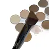Pincel de Hierro Triángulo Oblicuo, Pincel Iluminador, Iluminador Facial, Pincel para Ojera, Pincel Corrector para el Lagrimal, Pincel de Maquillaje, Pincel para Base sin Marcas