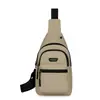 Bolso de pecho transfronterizo para hombre, nuevo estilo, casual de negocios, tela Oxford impermeable, bolso cruzado, gran capacidad, adecuado para viajes al aire libre