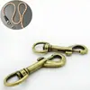 Fivela de Cão em Liga de Zinco Acessórios de Ferragens para Bagagem Mosquetão Giratório para Guia de Animal de Estimação 16mm Chaveiro com Mola