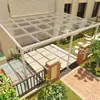 Villa Patio Aleación de Aluminio Invernadero Terraza Jardín Aislamiento Parasol Habitación de Cristal Insonorizada Ruptura Térmica Aluminio Fábrica Venta al por Mayor
