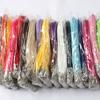 Accesorios de joyería diy cuerda de cera coreana de 2.0 mm cuerda de cuero cuerda para collar hebilla de langosta cuerda negra para colgante venta al por mayor al contado para mujer