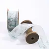 Guofeng Bambu Gaze de Neve Elegante Artesanal DIY Laço Acessórios de Cabelo Topper para Roupas Acessórios de Chapéu Embalagem de Flores Fita
