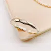 Pulsera de Estilo Étnico Vintage Gradualmente Ascendente Moda Pared Interior Lisa Abierta Hoja de Bambú Nudo de Bambú Pulsera Venta al por Mayor