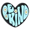 Contas Coração Criativas para o Dia dos Namorados Transfronteiriças Patch de Cola Macia de PVC Acessórios para Caneta Esferográfica Caneta com Contas Contas Foco