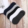 Meias Invisíveis Masculinas Lisas de Boca Rasa para Primavera e Verão, Anti-deslizantes, Tipo Barco, Confortáveis, Absorventes de Suor, Respiráveis