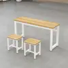 Mesas e Cadeiras Aula de Treinamento Mesa de Estudo Aula de Reforço Escolar Cursinho Canto Arredondado Mesa e Cadeira Dupla Alunos do Ensino Fundamental e Médio e Crianças