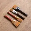 Escova de chá sem fiapos caneta para bule bandeja de chá escova raspadora de água mesa de chá bule de chá kung fu escova de limpeza de xícara de chá acessórios para conjunto de chá