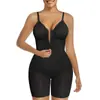 Bodysuit Sexy de Alta Elasticidade com Zíper e Alça para Afinar a Cintura Feminino - Venda Quente no E-commerce Transfronteiriço Europeu e Americano