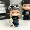 Destino de Ensueño de la Muñeca Móvil Zsiga Ropa para Muñeca BJD Conjunto de Pantalones Hip-Hop Gris y Negro y Cimitarra para Hermana Gazi