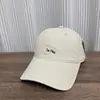 Gorra de béisbol de algodón lavado retro simple con letras para mujer, aspecto natural, nicho, adelgazante, versátil, gorra suave de pico de pato para parejas