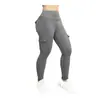 Pantalones de yoga fitness de cintura alta para levantar glúteos para mujer de Amazon transfronterizos para deportes al aire libre y correr con múltiples bolsillos