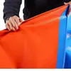 Lona impermeable azul naranja al por mayor lona de plástico engrosada lona de pe lona sombreada tela para lluvia fabricantes de lona para automóviles