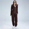 Nuevo Traje de Yoga para Mujer Sudadera con Cremallera Cárdigan de Terciopelo Plus Traje Deportivo Casual Ajustado Ropa de Fitness para Exteriores