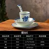 Prato de batalha nostálgico clássico antigo de melamina azul e branco porcelana prato raso especial de restaurante prato para hot pot prato de bucho comercial