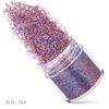 Set de lentejuelas de uñas de color navideño 12 colores mixtos accesorios para uñas lentejuelas flash polvo láser degradado