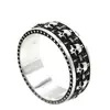 Anillo Vivo de Calavera India Plata Tailandesa Moda Retro Plata de Ley S925 Chiba Joyería de Plata Personalizada Anillo para Hombres y Mujeres