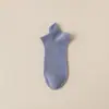 Calcetines Cortos para Hombre, Algodón Puro, Estilo Delgado de Verano, Sin Costuras, Absorbentes de Sudor, Resistentes a Olores, Malla Transpirable, Bajos, Calcetines Deportivos para Hombre para Verano