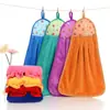 Coral velo, cozinha, utensílios de limpeza, banheiro, suspenso, toalha de mão, toalha de remoção de óleo, pano de prato doméstico