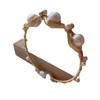 Pulsera Envolvente de Perlas de Agua Dulce de Fábrica Zhuji Pulsera para Mujer Estrellas del Cielo Diseño Nicho Joyería Joyería de Mano Venta al por Mayor