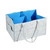 Cesta de armazenamento de feltro de fraldas para bebês transfronteiriça Casa Bolsa de bebê removível Bolsa de feltro portátil de grande capacidade