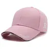 Gorra de béisbol nueva bordado de letras visera estilo coreano moda deportiva al aire libre para hombres y mujeres sombrero para el sol venta al por mayor