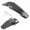 Adecuado para Motocicleta Eléctrica Qingfeng Sur-Ron Guardabarros Juego Completo de Combinación Guardabarros Delantero y Trasero de Fibra de Carbono