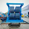 Equipamento de Tensionamento de Correia de Mineração 20Kn Controle Automático Velocidade Ajustável Monotrilho Trilho Duplo Máquina de Tensionamento e Substituição de Correia