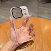 Adecuado para iPhone 18 Promax Escudo Dorado Funda Transparente para Teléfono Móvil Apple 17 Ojo de Águila Metálico 16 Funda Protectora Anticaídas Nueva