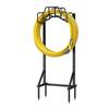 Soporte para Tubo de Agua de Jardín de Alta Resistencia Hierro Desmontable Soporte para Manguera Colgador Vertical para Tubo de Agua Estante Almacenamiento Manguera Césped