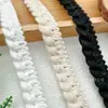 Renda de fio de algodão trançado de corda simples de 1,7 cm Renda para bainha de saia DIY Acessórios de vestuário Renda Decoração de cortina de casa aux