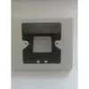 Caixa de Passagem Nova para Tomada Caixa de Passagem para Tomada de Laboratório Cinza Tipo Ilha Tipo Caixa de Montagem Superficial Tipo 86 Triângulo Oblíquo Caixa de Plástico PP