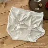 Falda Xiaolan R086 Hilo acanalado en tonos tierra suaves Algodón Grado A Apto para la piel Suave y liso Ropa interior para mujer Alta elasticidad Transpirable