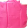Em estoque: Saco de PE vermelho 50*70cm dupla face 24 fios espessado, saco plano de alta pressão de PE vinho tinto