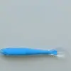 Colher de Silicone para Bebê Cabeça Macia Colher para Sopa Colher de Treinamento para Bebê Louça Infantil Utensílios para Alimentação de Bebê Colher para Comida de Bebê