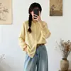 Camisa de gola de gaze dupla camada 100% algodão para mulheres, manga longa, estilo artístico vintage, ultrassuave, hipoalergênica, respirável, top de algodão para bebê