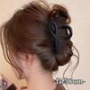 Pinza de Tiburón con Lazo Consciente del Diseño para Nicho, Sensación de Alta Gama, Pinza de Garra para Cola de Caballo Alta para la Parte Posterior de la Cabeza, Pinza para el Cabello Linda y Elegante