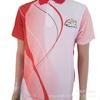 100% poliéster Secagem Rápida Lel Camisa Polo Padrão de Alta Definição Edição Completa Sublimação Camisa Polo