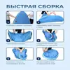 Tienda de Pesca para Exteriores para Una Persona, Impermeable, Totalmente Automática, de Apertura Rápida, Protección Solar, Parasol para Pesca Salvaje, Pesca en Hielo