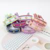 Pulsera de Correa con Borla de Remache de Estrella de Cinco Puntas, Pulsera Tejida de Estilo Étnico Colorido, Accesorios Transfronterizos de Estilo Mixto Multicolor