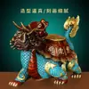 Jishanyuan "Tartaruga Dragão Babao" Enfeites de Bronze Saco da Sorte Tartaruga Dragão Decoração de Escritório A0034