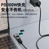 Carga Rápida USB C a Fuente de Alimentación CC para Portátil Nuevo Adaptador de Engaño Digital tipo-c PD100W Convertidor